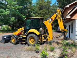 รถตักล้อยาง CAT 420XE ดีเซล พร้อมบุ้งกี๋หน้าและบุ้งกี๋หลัง สำหรับงานก่อสร้างและงานเกษตร - Product Image 4