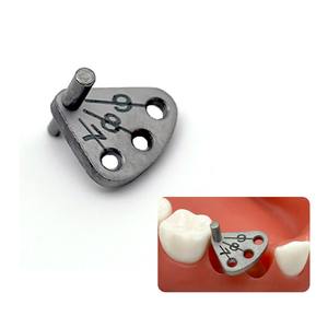 เครื่องมือกำหนดตำแหน่งรากฟันเทียม ไม้บรรทัดกำหนดตำแหน่ง เครื่องมือวัดระยะห่างรากฟันเทียมแบบขนาน ทำจากสแตนเลส สำหรับการแพทย์ - Product Image 4