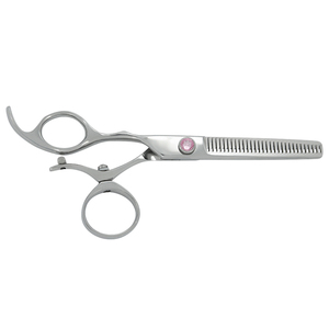 Ciseaux de coiffure en cobalt à dents 30 mm, ciseaux à effiler simples en acier inoxydable, pour usage manuel en salon ou à domicile - Product Image 3