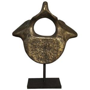 Sculpture abstraite en laiton et aluminium, art décoratif en métal, statue décorative, art métallique pour hôtel, figurine décorative pour la maison, décoration de table - Product Image 6