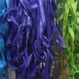 สายรัดรองเท้าแบบยืดหยุ่นสำหรับขายส่ง เป็นมิตรกับสิ่งแวดล้อม เงางาม พร้อมเอฟเฟกต์แปรงปัด (วัสดุโพลีเอสเตอร์/ไนลอน) - Product Image 4