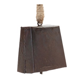 Campanas Navideñas Metálicas con Colgador de Cuerda, Adorno Decorativo Hecho a Mano - Product Image 6