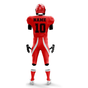 Customizable American Football Jersey Fashion Unisex Plus Size Short Printed Sublimation Techniques Top-Design Shirts - Product Image 5