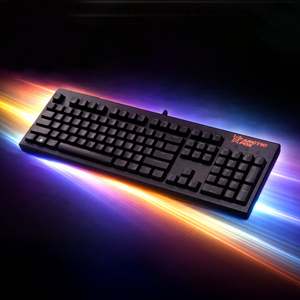 Clavier de jeu mécanique programmable Arctic Fox X19 RGB, filaire USB Type C, rétroéclairé, interrupteurs rouges remplaçables à chaud, taille standard, compatible - Product Image 6