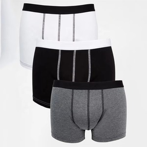 Men Panel Cotton <b>Boxer</b> Shorts Moisture Wicking Sports Underwear Quick Dry Compression <b>Trunks</b> OEM Supplier Wholesale Bulk - Product Image 4