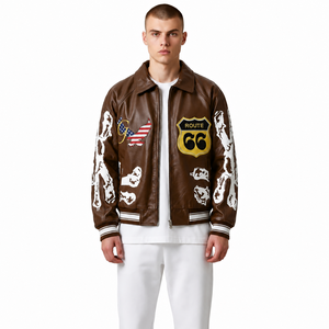 Nueva Llegada COLD SPIRIT IMPEX Chaquetas de Cuero PU para Hombre de Secado Rápido y Transpirables, Casuales de Otoño para Venta al Por Mayor, MOQ Bajo - Product Image 1