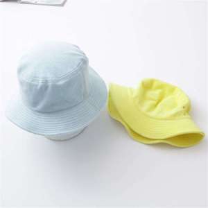 Wholesale 280 GSM Cotton Blend <b>Bucket</b> <b>Hat</b> Custom Logo Embroidery Private Label <b>Hats</b> for Fashion Brands - Product Image 1