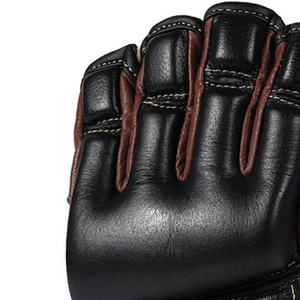 Guantes de Boxeo Personalizados de Color Nuevo, Guantes de Entrenamiento Profesional de MMA, Cuero Vacuno, para Adultos y Niños, para Competencia - Product Image 4