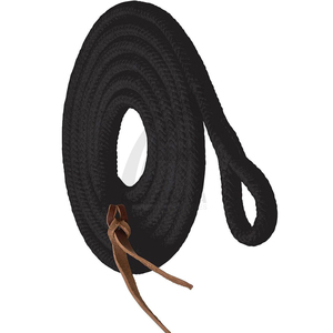 Horse Head Lead Rope Heavy Duty Braided Stainless Steel Nylon Strong Grip Training Rope Horses <b>Equestrian</b> Farm Use Made Pakistan - Product Image 6