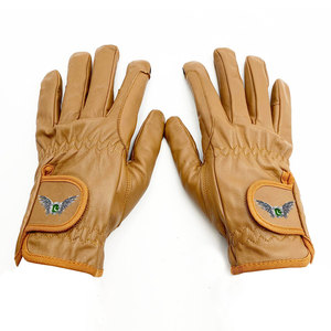 Gants d'équitation respirants à paume renforcée et fermeture réglable pour hommes et femmes, gants d'équitation de haute qualité - Product Image 1