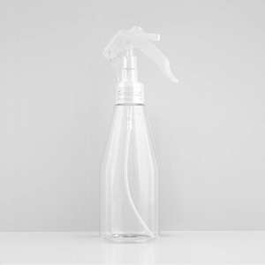 Bouteille conique en plastique PET de 270 ml de haute qualité pour cosmétiques, avec marquage à chaud et couleurs personnalisées pour emballage sur mesure - Product Image 1