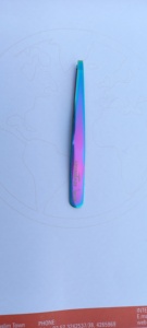 Pinzas de Cejas Profesionales de Acero Inoxidable con Logotipo Personalizado, Instrumentos de Belleza, Venta al Por Mayor - Product Image 5