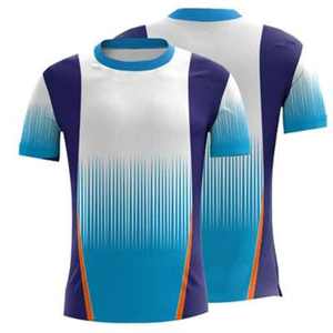 Camiseta Deportiva de Poliéster para Hombre, Nuevo Diseño, Color en Contraste, Manga Raglán, Transpirable, para Entrenamiento de Fútbol - Product Image 1