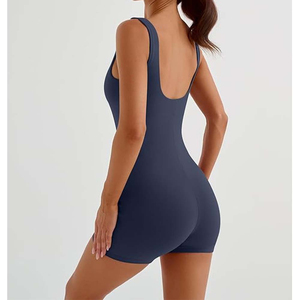 Mono de punto para mujer, suave, de una pieza, manga larga, pierna ancha, ajuste relajado, ropa casual de moda para estar en casa, venta al por mayor, color personalizado - Product Image 2