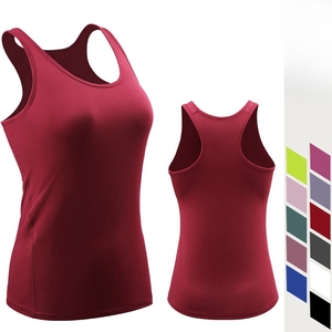 Chaleco deportivo transpirable de secado rápido para mujer, top deportivo informal con espalda cruzada, camiseta sin mangas para gimnasio y fitness. - Product Image 4
