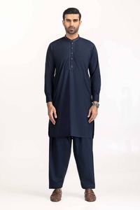 Shalwar Kameez Tradicional para Hombre, Corte Recto, Tela Suave Premium, Ropa Cómoda para Eventos Culturales y Religiosos - Product Image 5
