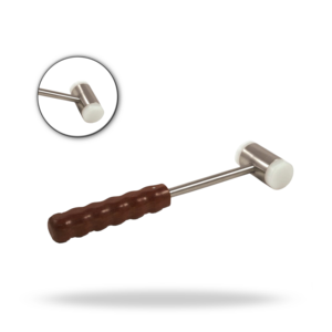 ค้อนขนาดใหญ่แบบแม่นยำ หัวแข็งหุ้มพลาสติก ขนาด 8 นิ้ว เครื่องมือผ่าตัดกระดูกสันหลัง อุปกรณ์ศัลยกรรมกระดูก ใช้สำหรับกระดูก - Product Image 1