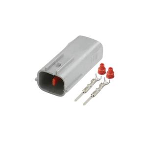 Conector Hembra de 2 Polos CON-008-ACE BS IV IP67, Carcasa de PBT y Aleación de Cobre para Automoción, Adaptador Personalizado - Product Image 3