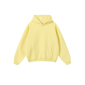 <b>Pink</b> Oversized Hooded Sweatshirt Unisex Casual Fleece Pocket Long Sleeve Regular Fit Autumn Wear <b>Pink</b> oversized hoodie 2027 - Product Image 6