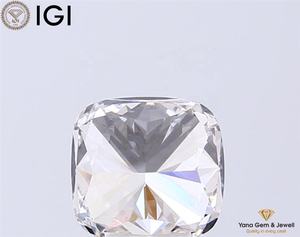 เพชรทรงคุชชั่น 2.50 กะรัต ได้รับการรับรองจาก IGI เพาะเลี้ยงในห้องปฏิบัติการ CVD สี F ความสะอาดระดับ VVS2 สำหรับเครื่องประดับโซลิแทร์ระดับพรีเมียม - Product Image 6