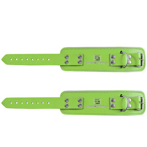 Correas de tobillo de cuero de alta resistencia para máquina de cable - Tobilleras acolchadas para entrenamiento de fuerza de piernas y glúteos con polea - Product Image 3