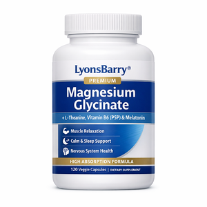 Cápsulas de Glicinato de Magnesio, Suplemento de Magnesio para la Salud de Músculos, Articulaciones y Corazón - Product Image 2