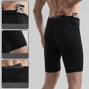 Pantalones Cortos de Yoga Psh Up, Pantalones Cortos Deportivos de Alta Elasticidad, Pantalones Cortos de Yoga Ecológicos, Ropa Deportiva para Hombre - Product Image 4