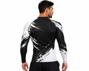 <b>Men</b>’s Long Sleeve <b>Compression</b> <b>Shirt</b> Athletic Base Layer Rash Guard Gym Workout Running Training Fitness Custom Sublimation Sport - Product Image 4