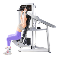 Machine à développer les épaules avec siège en acier, prix d'usine, avec pile de poids de 100 kg pour équipement de fitness de salle de sport commercial