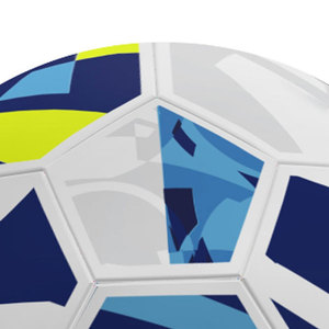 Ballon de football de salle professionnel personnalisé avec logo, taille 5, hybride, 32 panneaux, cousu à la machine, en PU, fabriqué au Pakistan - Product Image 6