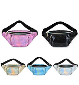Mini Bolso Bandolera Holográfico Láser para Mujer, Bolso de Mano Pequeño de PU Tipo Jelly, Colores Dulces, Impermeable y Moderno - Product Image 2