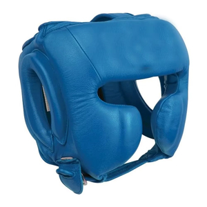 Casque de boxe en cuir pour adultes et enfants, protection de tête pour entraînement de karaté, muay thai, arts martiaux, taekwondo, boxe - Product Image 5