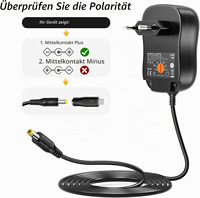 Alimentation universelle AC-DC 30W, adaptateur d'alimentation à découpage réglable 3V-12V avec port USB-A 5V 2A et 10 prises DC