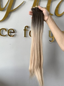Venta al por mayor de alta calidad Invisible sin costuras cutícula alineada cinta inyectada extensiones de cabello humano vietnamita ondas naturales barcos - Product Image 6