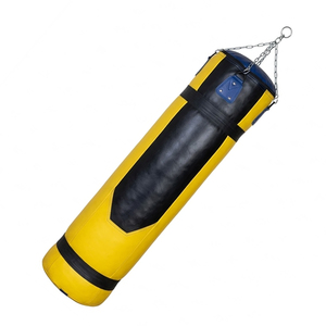 Sacs de frappe lourds de boxe en cuir de haute qualité pour la vente en gros – Personnalisables en couleur et logo, imprimés en 3D, légers et confortables - Product Image 4