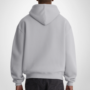 Sudadera con capucha y cremallera 3D personalizada, de corte holgado, 100% algodón, con cremallera, 450GSM, estilo Y2K vintage. - Product Image 4