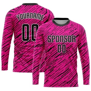 Vente en gros d'usine Ensemble de maillots de football OEM de haute qualité, impression par sublimation, vêtements de football respirants, uniformes avec logo d'équipe personnalisé - Product Image 3