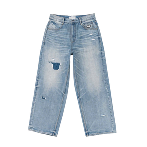 Custom Logo Mens Skinny Fit <b>Denim</b> Jeans Casual Fashionable Pants Factory Direct Wholesale OEM Bulk Order Low MOQ - Product Image 5