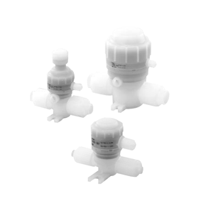 LVQ50-S19วาล์วของเหลวเคมี SMC pneumatics ความบริสุทธิ์สูงสำหรับการควบคุม - Product Image 1