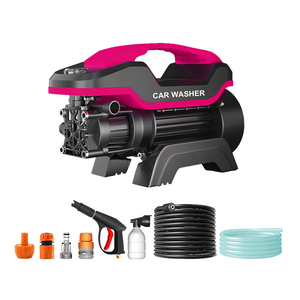 1500W Stromquelle Tragbare Auto <strong>Waschanlage</strong> Wasserpumpe Hochdruck Reiniger 130bar Druck Reinigung Auto <strong>Waschanlage</strong> - Product Image 2