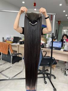 Peluca recta de hueso vietnamita Proveedor de cabello humano crudo Extensiones de cabello humano virgen 100% Precio al por mayor Peluca de doble dibujado - Product Image 2