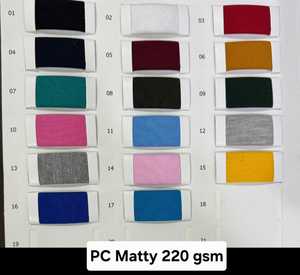 Tela de Algodón y Lycra Om Textiles, 170-180 g/m², 72 cm de Ancho, Tejido Elástico de Punto, Color Sólido, Material para Ropa Deportiva - Product Image 2