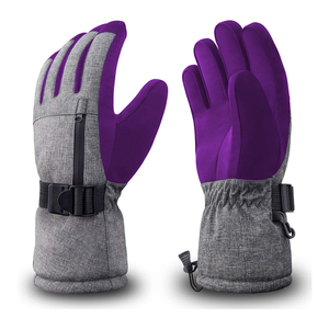 Waterproof Half <b>Finger</b> Thermal Sports Gloves Touchscreen Sensitive for Gym Football Mountain <b>Biking</b> & Cycling - Product Image 4