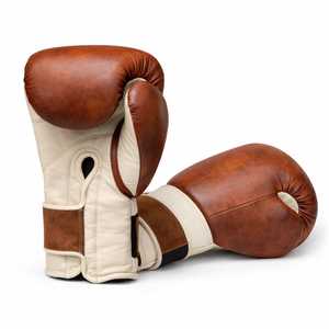 Guantes de Boxeo de Cuero Vacuno Blanco de Primera Calidad, Personalizados, de Lujo, OEM, Venta Caliente, HOMIZON ENTERPRISES, Ecológicos - Product Image 3