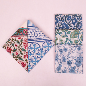 Pañuelo Cuadrado Tipo Bandana con Estampado a Bloque con Tintes Naturales Orgánicos, Colorido, para Senderismo al Aire Libre, Accesorios de Verano, Multifuncional - Product Image 3