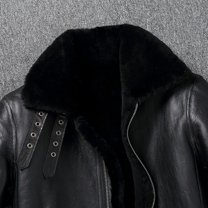 OEM Custom Design <b>Winter</b> PU Leather <b>Jacket</b> <b>Men</b> Warm Multi-pocket Leather Coat Outwear Leather <b>Jackets</b> Breathable With OEM - Product Image 6