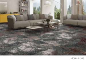 กระเบื้องพอร์ซเลนเมทัลลิกอัลฟ่า 600x1200 ขนาดใหญ่พิเศษ ผิวมันเงา พรีเมียม สำหรับตกแต่งผนังและพื้น ภายในและภายนอกอาคาร ดีไซน์ทันสมัย รุ่นพลัส อีลิท - Product Image 4