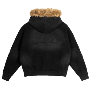 Sudaderas con Capucha Extra Grandes Unisex para Hombre, Sudadera Vintage para Parejas, Sudaderas con Capucha Lavadas al Ácido para Hombre, Sudaderas Urbanas - Product Image 2