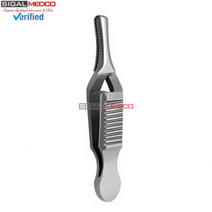 คีมหนีบหลอดเลือด Dieffenbach Bulldog Clamp ขนาด 1.5 นิ้ว แบบตรง ไม่ทำให้เกิดการบาดเจ็บ คีมหนีบหลอดเลือดสำหรับผ่าตัด ทำจากสแตนเลสสตีล ชุดเครื่องมือความแม่นยำสูง - Product Image 6