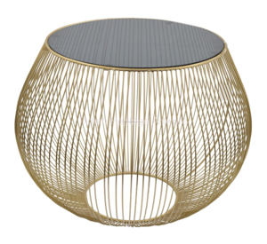 Juego de mesas de centro anidadas de metal de aluminio de nuevo diseño moderno de alta calidad para sala de estar - Product Image 4